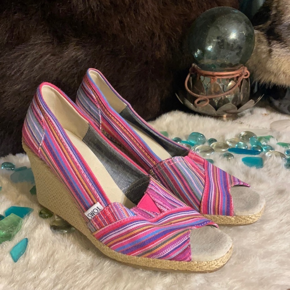 Toms Wedges 9.5 (4151)